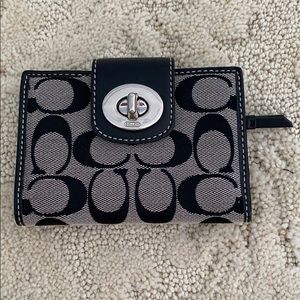 Black Coach Wallet
